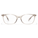 Chanel - Rectangular Optical Glasses - Taupe - Chanel Eyewear