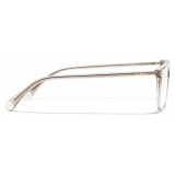 Chanel - Rectangular Optical Glasses - Taupe - Chanel Eyewear