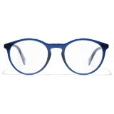 Chanel - Occhiali da Vista Pantos - Blu - Chanel Eyewear