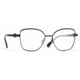 Chanel - Occhiali da Vista a Farfalla - Nero - Chanel Eyewear