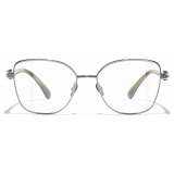 Chanel - Butterfly Optical Glasses - Silver Tortoise - Chanel Eyewear