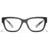 Chanel - Rectangular Optical Glasses - Gray - Chanel Eyewear