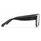 Chanel - Rectangular Optical Glasses - Gray - Chanel Eyewear