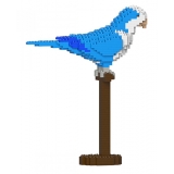 Jekca - Quaker Parrot 01S-M02 - Lego - Sculpture - Construction - 4D - Brick Animals - Toys