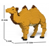 Jekca - Camel 01S - Lego - Sculpture - Construction - 4D - Brick Animals - Toys