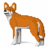 Jekca - Dingo 01S - Lego - Sculpture - Construction - 4D - Brick Animals - Toys