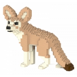 Jekca - Fennec Fox 01S - Lego - Sculpture - Construction - 4D - Brick Animals - Toys