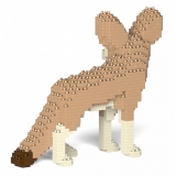 Jekca - Fennec Fox 01S - Lego - Sculpture - Construction - 4D - Brick Animals - Toys