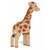 Jekca - Giraffe 02S - Lego - Sculpture - Construction - 4D - Brick Animals - Toys