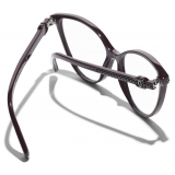 Chanel - Occhiali da Vista Cat-Eye - Borgogna - Chanel Eyewear