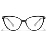 Chanel - Cat-Eye Optical Glasses - Black - Chanel Eyewear