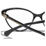 Chanel - Cat-Eye Optical Glasses - Black - Chanel Eyewear