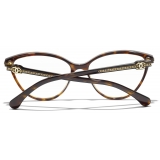 Chanel - Cat-Eye Optical Glasses - Dark Tortoise - Chanel Eyewear