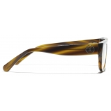 Chanel - Rectangular Optical Glasses - Tortoise - Chanel Eyewear