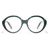 Chanel - Round Optical Glasses - Brown - Chanel Eyewear