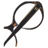 Chanel - Round Optical Glasses - Brown - Chanel Eyewear