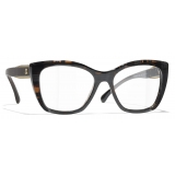 Chanel - Occhiali da Vista Cat-Eye - Marrone - Chanel Eyewear