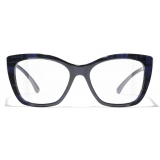 Chanel - Occhiali da Vista Cat-Eye - Blu - Chanel Eyewear