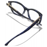 Chanel - Cat-Eye Optical Glasses - Blue - Chanel Eyewear