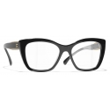 Chanel - Cat-Eye Optical Glasses - Black - Chanel Eyewear