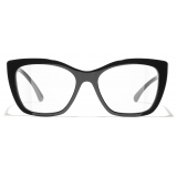Chanel - Cat-Eye Optical Glasses - Black - Chanel Eyewear