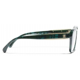 Chanel - Square Optical Glasses - Dark Green - Chanel Eyewear