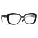 Chanel - Square Optical Glasses - Black - Chanel Eyewear