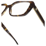 Chanel - Square Optical Glasses - Dark Tortoise - Chanel Eyewear