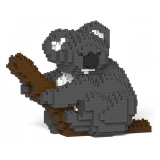 Jekca - Koala 01S - Lego - Sculpture - Construction - 4D - Brick Animals - Toys