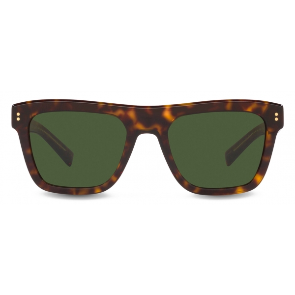 Dolce & Gabbana - Domenico Sunglasses - Havana Dark Green - Dolce & Gabbana Eyewear