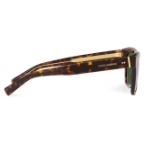 Dolce & Gabbana - Domenico Sunglasses - Havana Dark Green - Dolce & Gabbana Eyewear