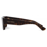 Dolce & Gabbana - Lusso Sartoriale Sunglasses - Havana Dark Brown - Dolce & Gabbana Eyewear