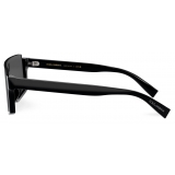 Dolce & Gabbana - Black Sicily Sunglasses - Black Dark Grey - Dolce & Gabbana Eyewear