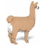 Jekca - Llama 01S - Lego - Sculpture - Construction - 4D - Brick Animals - Toys