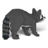 Jekca - Raccoon 01S - Lego - Scultura - Costruzione - 4D - Animali di Mattoncini - Toys