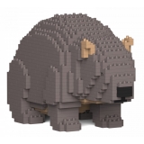 Jekca - Wombat 01S - Lego - Scultura - Costruzione - 4D - Animali di Mattoncini - Toys