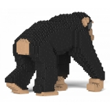 Jekca - Chimpanzee 02S - Lego - Scultura - Costruzione - 4D - Animali di Mattoncini - Toys