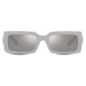 Dolce & Gabbana - DG Bella Sunglasses - Metallic Grey Silver - Dolce & Gabbana Eyewear