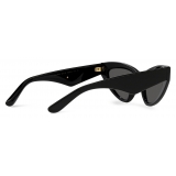 Dolce & Gabbana - DG Crossed Sunglasses - Black - Dolce & Gabbana Eyewear