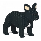 Jekca - French Bulldog 02S-M03 - Lego - Sculpture - Construction - 4D - Brick Animals - Toys