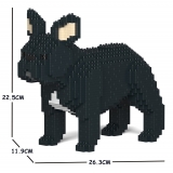 Jekca - French Bulldog 02S-M03 - Lego - Sculpture - Construction - 4D - Brick Animals - Toys