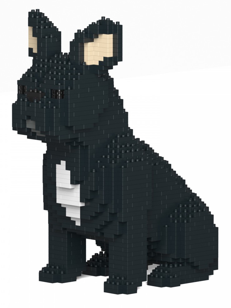 Jekca - French Bulldog 04S-M03 - Lego - Sculpture - Construction - 4D -  Brick Animals - Toys - Avvenice
