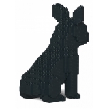 Jekca - French Bulldog 04S-M03 - Lego - Scultura - Costruzione - 4D - Animali di Mattoncini - Toys