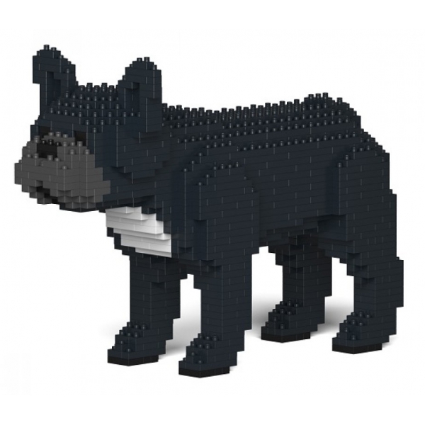 Jekca - French Bulldog 01S-M03 - Lego - Scultura - Costruzione - 4D - Animali di Mattoncini - Toys