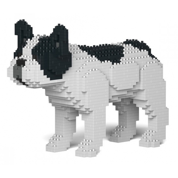 Jekca - French Bulldog 01S-M04 - Lego - Sculpture - Construction - 4D - Brick Animals - Toys
