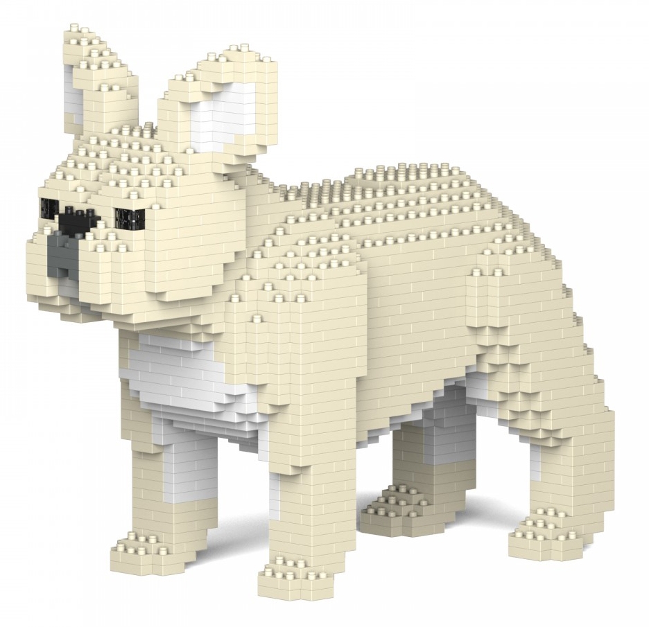 Jekca - French Bulldog 02S-M02 - Lego - Sculpture - Construction - 4D - Brick  Animals - Toys - Avvenice