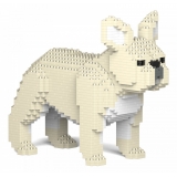 Jekca - French Bulldog 02S-M02 - Lego - Sculpture - Construction - 4D - Brick Animals - Toys