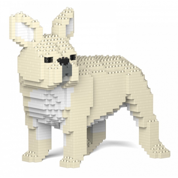 Jekca - French Bulldog 03S-M02 - Lego - Sculpture - Construction - 4D - Brick Animals - Toys