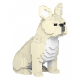 Jekca - French Bulldog 04S-M02 - Lego - Sculpture - Construction - 4D - Brick Animals - Toys