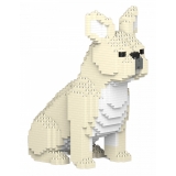 Jekca - French Bulldog 04S-M02 - Lego - Scultura - Costruzione - 4D - Animali di Mattoncini - Toys